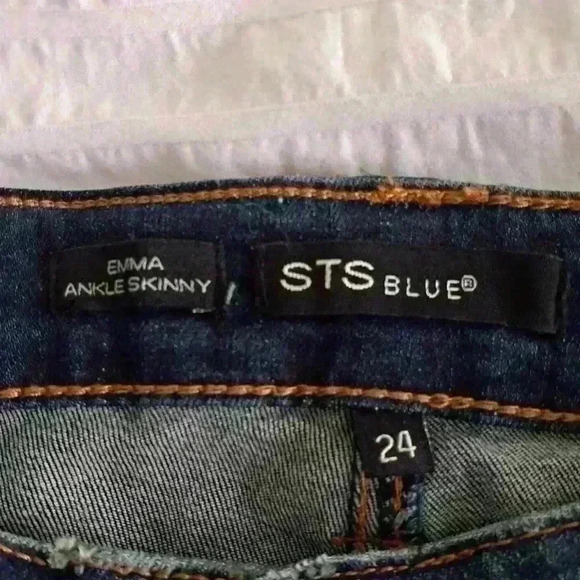 STS Blue Emma Ankle Skinny Distressed Jeans - Picture 9 of 9